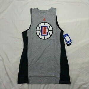 Adidas Boy's LA Clippers Sleeveless Tank Top
